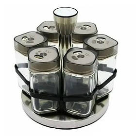 Набір для спецій RIAS SpiceKit BSJ1507-1 6 спецівниць з підставкою (3_04604)