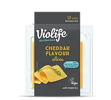 Рослинний сир Чеддер слайсами VioLife, 100 г