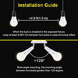 Лампа ProPOW від заходу сонця до світанку, 9 Вт (еквівалент 60 Вт) Світлодіодні лампи A19, інтелектуальне автоматичне включення, фото 2