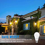 Лампа ProPOW від заходу сонця до світанку, 9 Вт (еквівалент 60 Вт) Світлодіодні лампи A19, інтелектуальне автоматичне включення, фото 5
