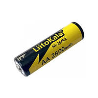 Акумулятор LiitoKala HR6/AA 1.2V 2600mAh NI-MH (1 шт.)