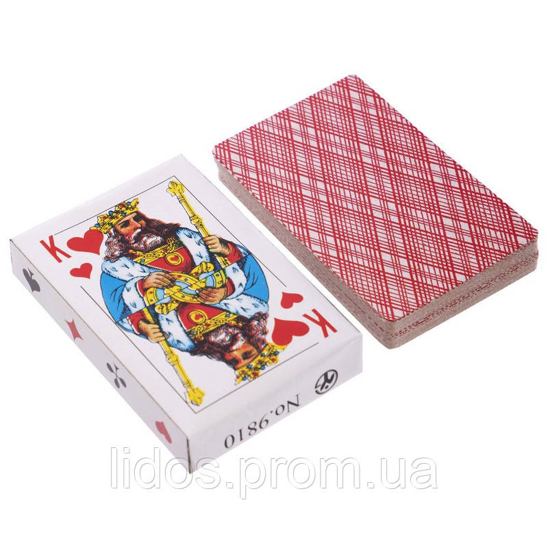 Карты игральные покерные ламинированые Zelart 9810 54 карты ld - фото 3 - id-p2144277691