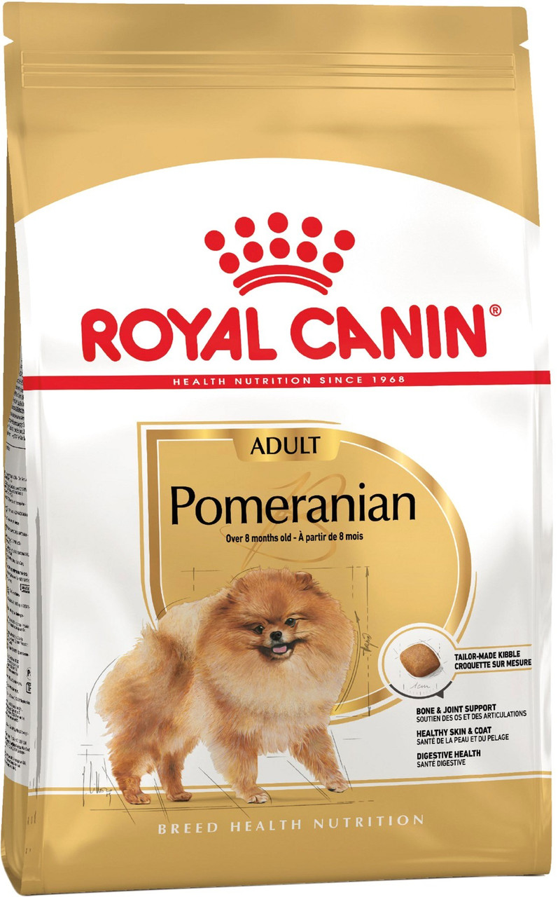 Сухий корм Royal Canin POMERANIAN ADULT для дорослих собак породи Померанський Шпіц (Паштет) 1.5 кг