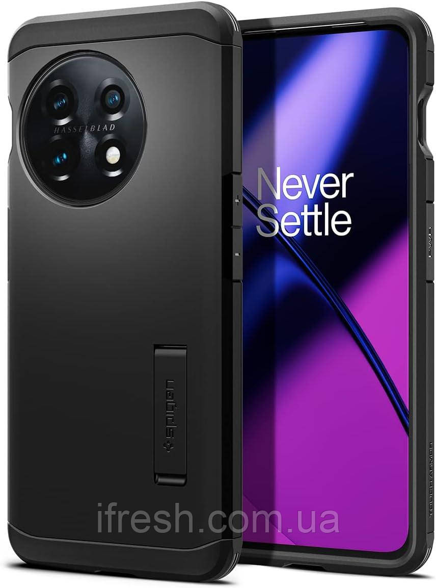 Чохол Spigen для OnePlus 11 (2023) - Tough Armor, Black (ACS05800)
