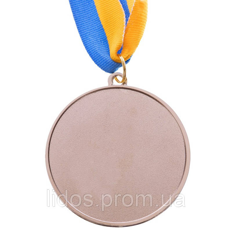 Медаль спортивная с лентой Zelart ABILITY C-4841 цвет серебряный ld - фото 6 - id-p2144327262