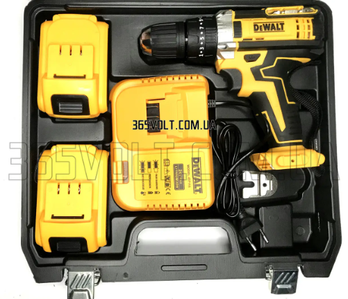 Аккумуляторный шуруповерт DeWALT Ударный шуруповерт Деволт DCD 791 24V 6AH дрель шуруповёрт 1310 - фото 8 - id-p2144364707