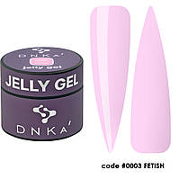 Моделювальний гель желе DNKa' Jelly Gel 15 мл 6 кольорів