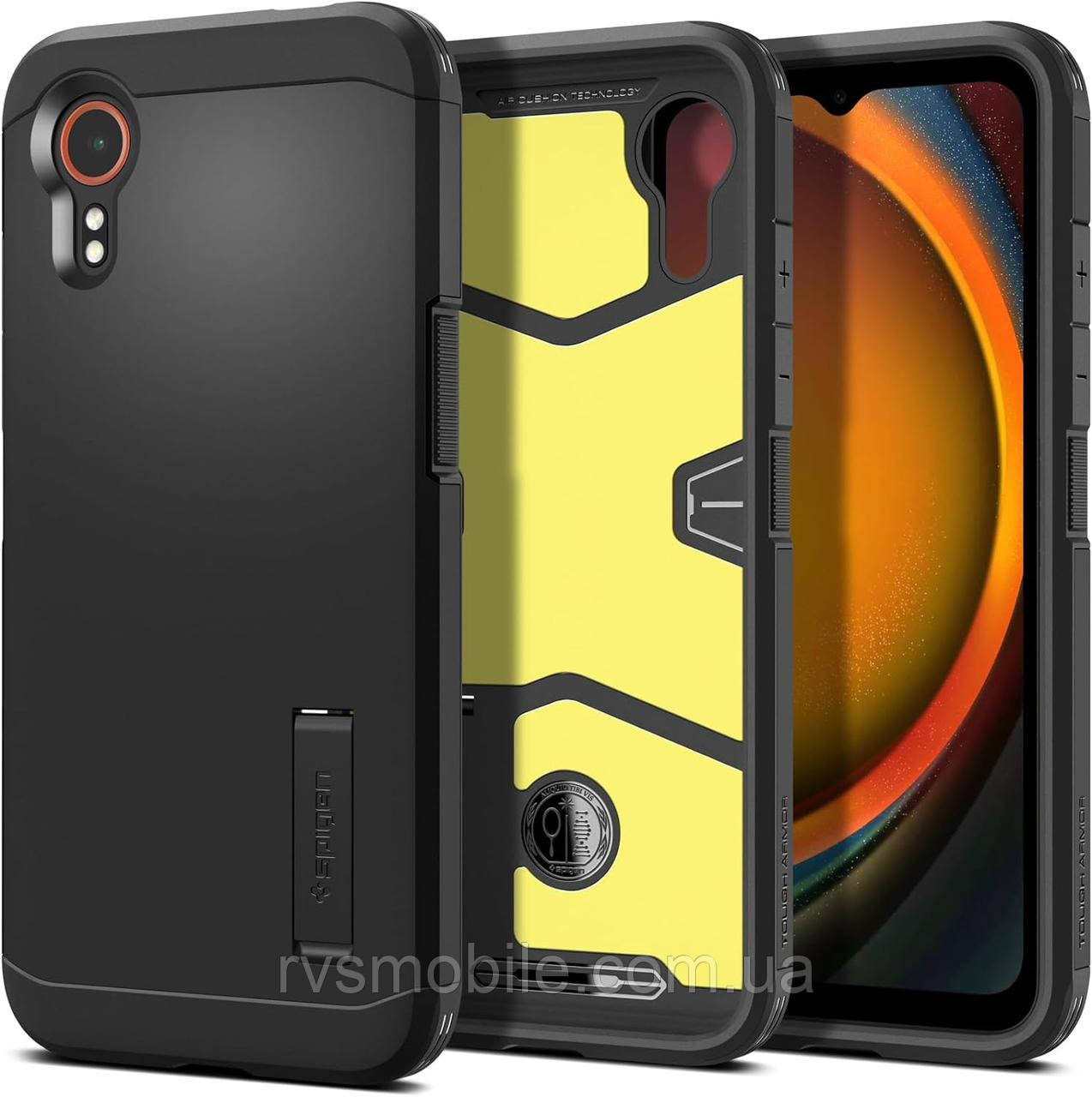Чохол Spigen для Samsung Galaxy XCover 7 - Tough Armor, Black (ACS07505)