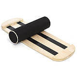 Балансборд балансувальна дошка з роликом Zelart FI-1598, фото 5