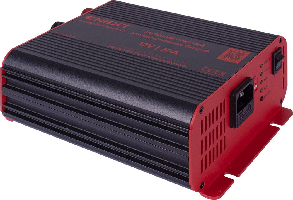 Зарядний пристрій для акумуляторних батарей e.charge.batt.stand.12.20 12В, 20А, фото 1
