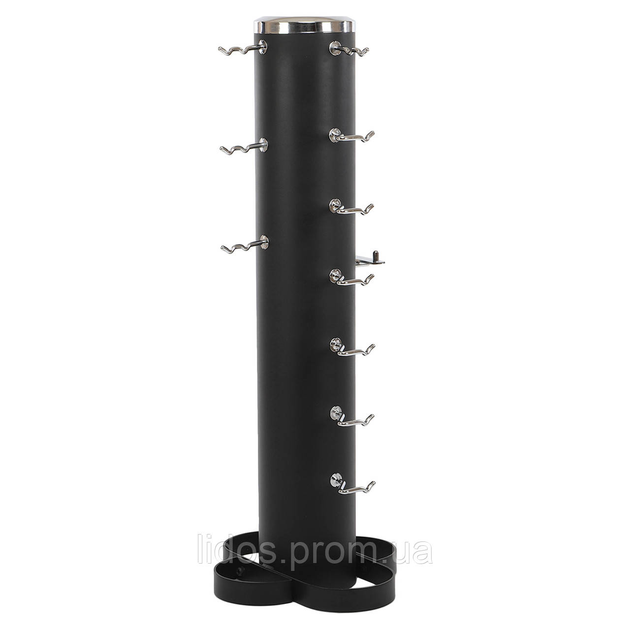 Подставка (стойка) для аксессуаров, рукоятей Zelart TA-9993 размер 50x50x120см черный ld - фото 1 - id-p2144385650