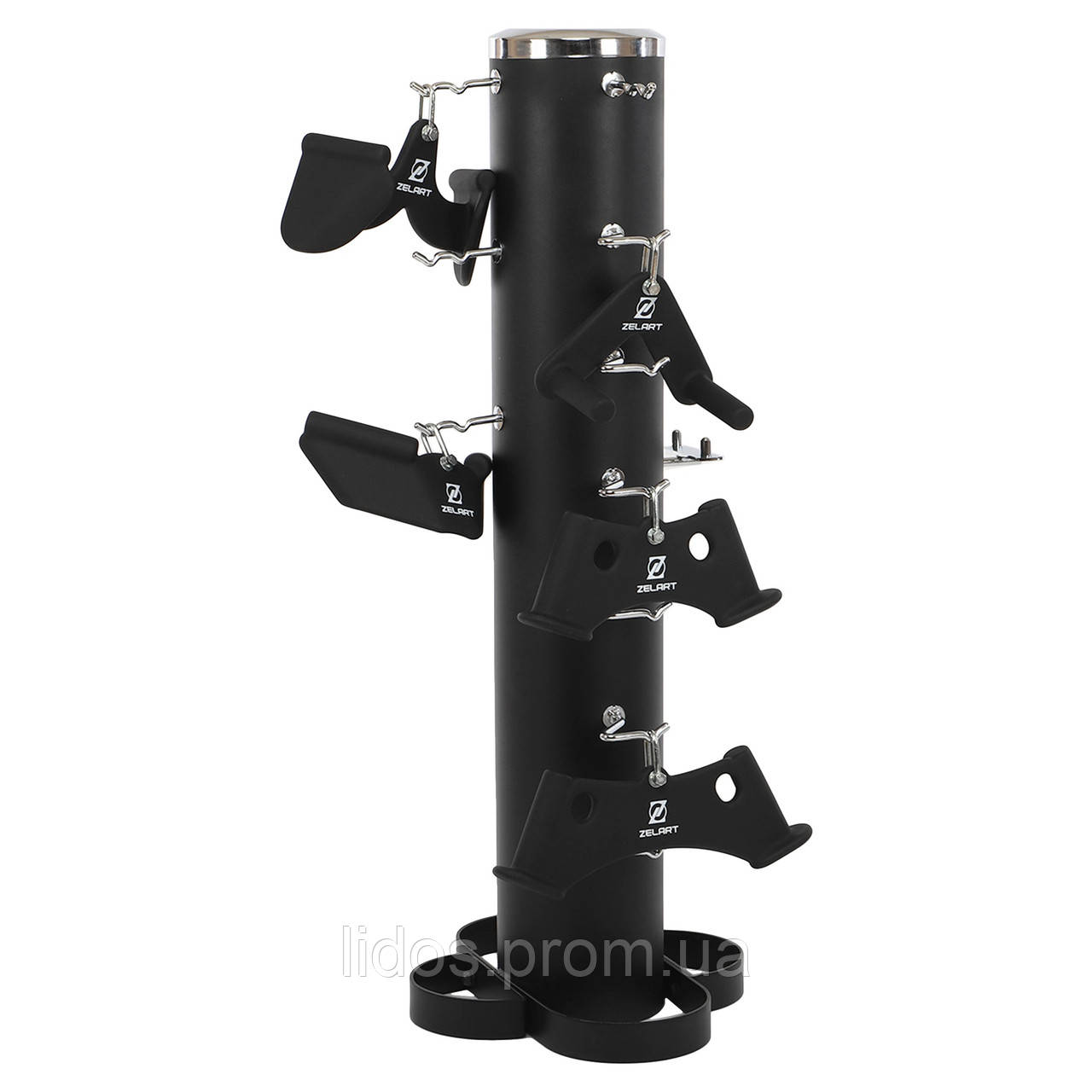 Подставка (стойка) для аксессуаров, рукоятей Zelart TA-9993 размер 50x50x120см черный ld - фото 6 - id-p2144385650