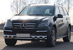 Передня дуга ST015 (нерж.) для Mercedes GL сlass X164