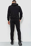 Спорт костюм чоловічий двонитка, колір чорний, 119R200-5, фото 4