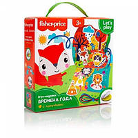 Игра-шнуровка Fisher Price. Времена года Влади Тойс