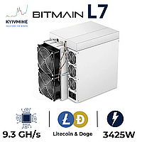 Asic Bitmain L7 мощностью 9.3GH/s. майнер цифровой валюты, litecoin, dogecoin