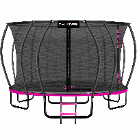 Батут с внутренней сеткой THUNDER Inside Ultra 16FT 490 см Black/Pink Черный/розовый