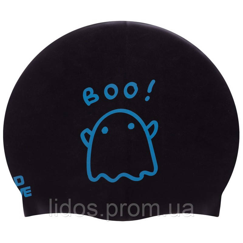 Шапочка для плавания двухсторонняя MadWave BOO! reversible M055022 цвет черный-розовый ld - фото 4 - id-p2144406099