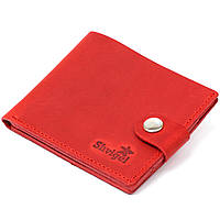 Женское небольшое винтажное портмоне Shvigel 16455 Красный hd