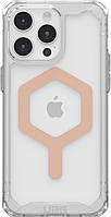 UAG Чехол для Apple iPhone 15 Pro Max Plyo Magsafe, Ice/Gold Povna-torba это Удобно