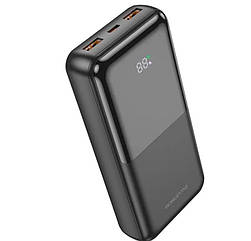 Зовнішній акумулятор Power Bank Borofone BJ36A – 20000mAh Time Fully PD20W+QC3.0 чорний