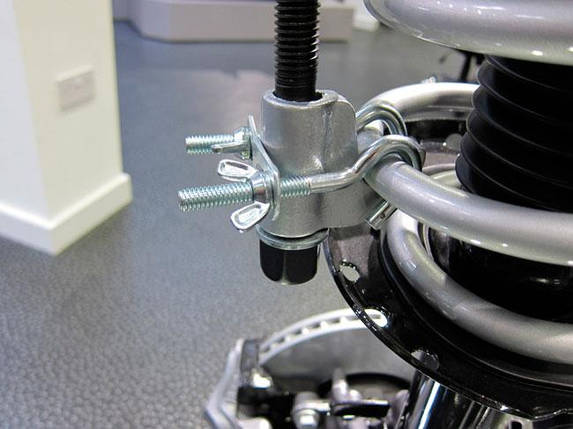 Стяжка пружин механічна одно-двозахватна 270мм (2шт/к-т), фото 2