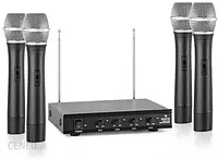 Мікрофон Auna Vhf-4-H 4-Kanałowy Radiowy Zestaw Mikrofonowy Vhf 4X Mikrofon Ręczny Zasięg