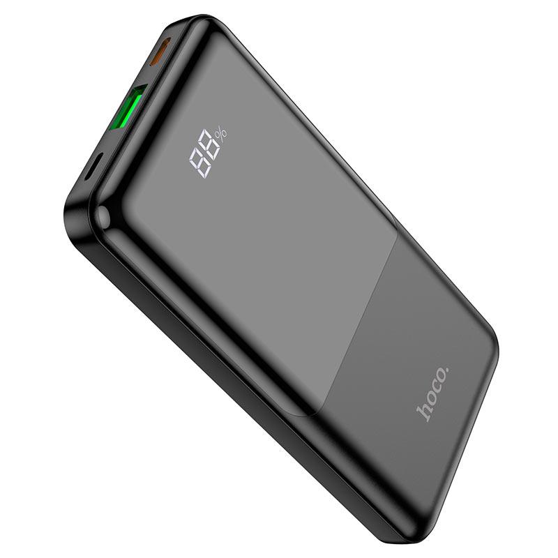Зовнішній акумулятор Power Bank Hoco Q9 - 10000mAh Pro Shell PD20W+QC3.0 чорний