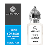 Мужские масляные духи Mira Max PURE FOR MEN