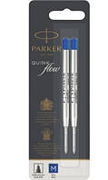 Стержень шариковый Parker QuinkFlow набор 2шт 10261_Синий