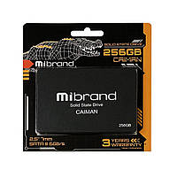 Ssd диск для пк MIBRAND CAIMAN 256GB 2.5" 7MM Ssd накопитель sata 3, Твердотельный накопитель ssd 256gb