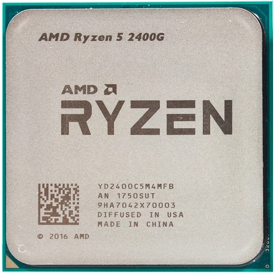 Процесор AMD Ryzen 5 2400G 3.6-3.9GHz 65 W Radeon RX Vega 11 AM4 бв