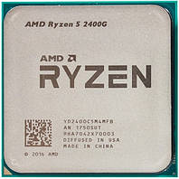Процессор AMD Ryzen 5 2400G 3.6-3.9GHz 65W Radeon RX Vega 11 AM4 бв