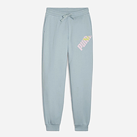 Подростковые спортивные штаны PUMA POWER High Waist Pants 67936422 Puma 128 Голубой