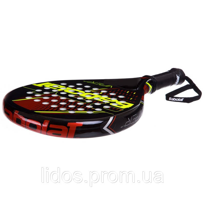 Ракетка для падел тенниса BABOLAT VIPER JR BB150083-296 черный ld - фото 4 - id-p2144394448