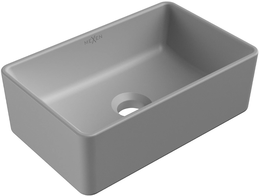 Умивальник (раковина) MEXEN NADIA 36 LIGHT GREY MATT накладний *