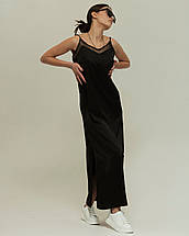 Плаття літнє без рукавів Samsara 6041 36 чорне, фото 5