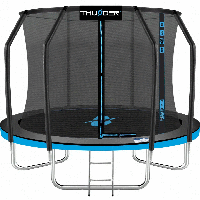 Батут с внутренней сеткой THUNDER Inside Ultra 10FT 312 см Black/Blue Черный/синий