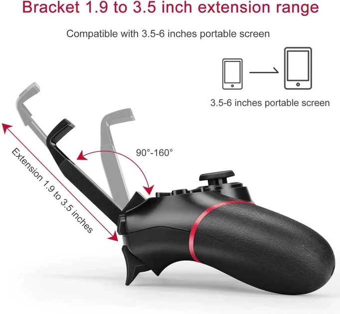 Джойстик для Телефона смартфона Беспроводной Terios T-6 / Bluetooth геймпад для игр на телефоне 348 - фото 3 - id-p2144364915