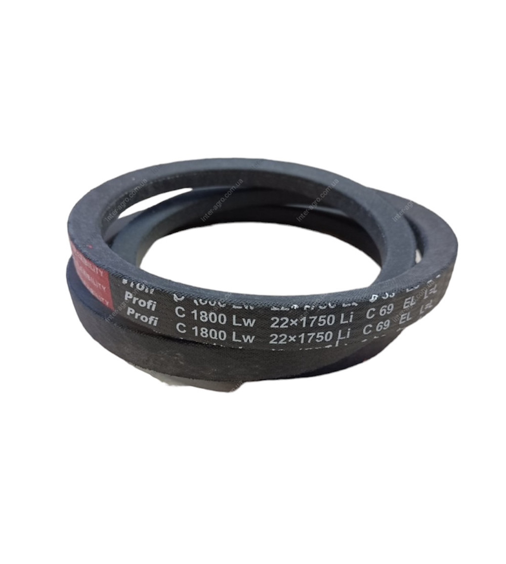 Ремінь гуркоту SPB-1800 приводний клиновий вузькопрофільний (РСМ 6201269) комбайна Дон-1500 Optibelt, фото 1