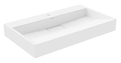 Умивальник (раковина) MEXEN AVA 80 WHITE 1/O накладний підвісний *