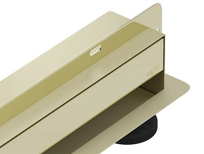 Трап для душу MEXEN FLAT 70 WALL GOLD 2в1 настінний золотий