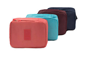 Косметичка тканинна на блискавці 21*17 см у різних кольорах Karman