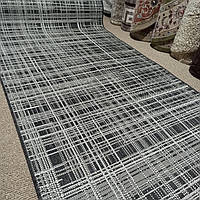 Безворсова ковровая дорожка на резиновой основе Flex 19171-80 на отрез, ширина 150см