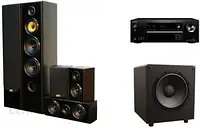 Домашній кінотеатр ONKYO TX-NR5100 + TAGA HARMONY TAV-606 v3 + TSW-90 -