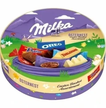 Великодній набір цукерок Milka Osternest 196г. Німеччина, фото 1