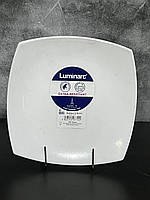 Тарелка десертная квадратная Luminarc Quadrato White19 см h3658