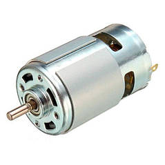 775 мотор 12 вольтів 10000 обертів вал круглий
