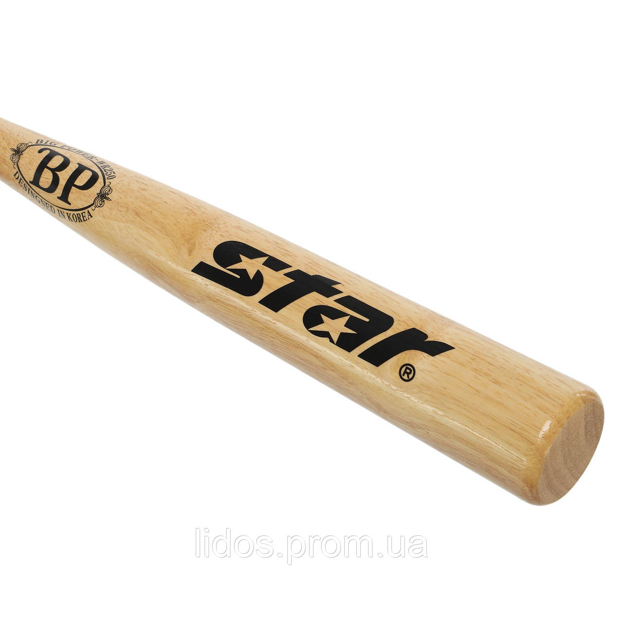 Бита бейсбольная деревянная STAR WR250 81см ld - фото 5 - id-p2144233590