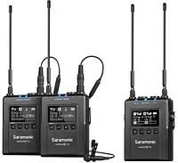 Мікрофон Saramonic UWMIC9S Kit 2 Nadajnik TX9S 2szt. + Odbiornik RX9S + Mikrofon Krawatowy 2szt. + Walizka